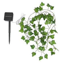 Load image into Gallery viewer, LED Solar Ivy Leaf String Light