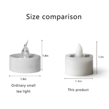 将图片加载到图库查看器,LED Solar Lamp Solar Electronic Candle Light LED Tea Lights Candles Battery Powered Fake Candles for Wedding Party Holidays Home Decoration Outdoor Electronic Flameless Candle Light For Outdoor Christmas Halloween
