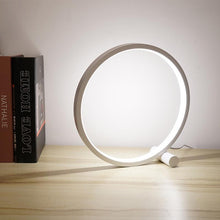 将图片加载到图库查看器,LED Table Lamp Bedroom Bedside Lamp Round Acrylic Living Room Lamp Reading Lamp Black/white Touch Control Dimmable Night Light Decorative Table Lamp Cute Study Lamps for Bedroom Décor