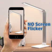Load image into Gallery viewer, LED Table Lamp Desk Lamp Step less Dimmable Reading Office Foldable Rotatable Touch Switch DC 5V USB Night Light Desk Lamps Decorative Table Lamp Cute Study Lamps for Bedroom Décor