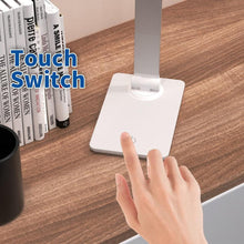 Load image into Gallery viewer, LED Table Lamp Desk Lamp Step less Dimmable Reading Office Foldable Rotatable Touch Switch DC 5V USB Night Light Desk Lamps Decorative Table Lamp Cute Study Lamps for Bedroom Décor