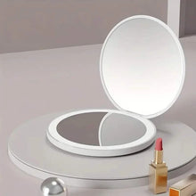 Load image into Gallery viewer, LED Travel Makeup Mirror