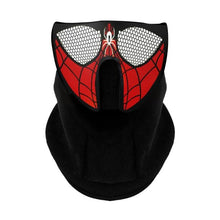 将图片加载到图库查看器,LED Warm Headgear ED Face Mask Party Masks Light Up Dance Halloween Cosplay Easter Rave Mask Luminous Costume Washable Foldable Luminous Cool Party Mask Activated Light Up Mask Led Music Party Mask Led Music Mask for Festival Party