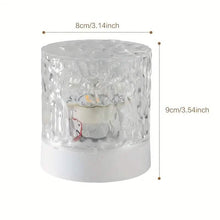 Load image into Gallery viewer, LED Water Ripple Ambient Night Light