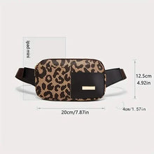 Load image into Gallery viewer, Leopard Pattern Chest Bag