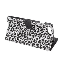 Load image into Gallery viewer, Leopard Print PU Leather Flip Cover Wallet Kickstand Feature with Card Slots Holder Magnetic Clasp Case For iPhone 14 13 12 11 Pro Max Mini 8 Plus 7 X XS XR SE Leather Leopard Flip Cover Luxury Wallet Phone Case