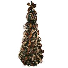 Load image into Gallery viewer, Let It Snow Holiday Collection Pop-Up Tree with Clear Lights - Assorted Styles