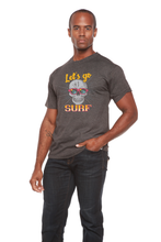 Load image into Gallery viewer, Let`s go SURF Men's Bamboo Viscose/Organic Cotton Short Sleeve Graphic T-Shirt