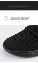 Load image into Gallery viewer, Light Running Comfortable Casual Men's Sneaker Breathable Non-slip Wear-resistant Outdoor Walking Men Sport Flat Breathable Summer Walking Beach Mesh Shoes Comfortable Mesh Athletic Sneakers