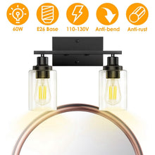 Load image into Gallery viewer, Light Wall Scone Lighting with Clear Glass