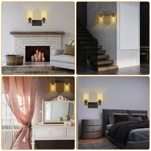Load image into Gallery viewer, Light Wall Scone Lighting with Clear Glass