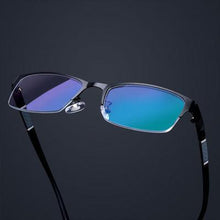将图片加载到图库查看器,Lightweight Alloy Semi-Rimless Reading Glasses For Men And Women With Quality Half Frame Men Reading Glasses For Men New Retro Eyewear