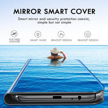 Load image into Gallery viewer, Lightweight Anti Peeping Magnetic Double-Sided Privacy Clear Back Metal Bumper Anti-Spy Phone Cases Cover for iPhone iPhone Smart Mirror Flip Case For iPhone 13 12 11 Pro XS Max XR Magnetic Stand Cover