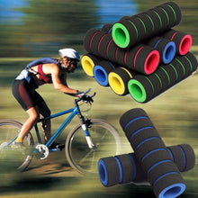Load image into Gallery viewer, Lightweight Bike Handlebar Foam Sponge Cycling Anti-Shock Non-Slip Skid-Proof Handle Bar Grips Bike Foam Handlebar Cover Handle Bar Foam Soft Grips Sponge Non-Slip Handle Grips For Bike Racing Bicycle Motorcycle