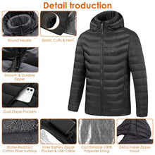 Load image into Gallery viewer, Lightweight Electric Heated Jacket