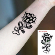 Load image into Gallery viewer, Lion King Temporary Tattoo Waterproof Black And Colorful Small Big Luxury Tattoo For Mens Womens
