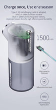 将图片加载到图库查看器,Liquid Soap Dispensers USB Rechargeable Temperature Display Automatic Dispenser Soap Foam Hand Sanitizer Machine Automatic Foaming Soap Dispenser Touchless Rechargeable Sensor Hand Soap Dispenser With Display Suitable For Bathrooms Kitchens Restaurant