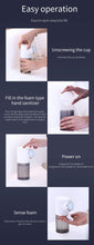 将图片加载到图库查看器,Liquid Soap Dispensers USB Rechargeable Temperature Display Automatic Dispenser Soap Foam Hand Sanitizer Machine Automatic Foaming Soap Dispenser Touchless Rechargeable Sensor Hand Soap Dispenser With Display Suitable For Bathrooms Kitchens Restaurant