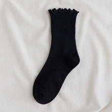 Load image into Gallery viewer, Little Flower Socks Girl's Socks Simple Solid Color Socks Women's Long Socks Kawaii Happy And Funny Breathable Socks For Women