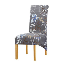 Load image into Gallery viewer, Long Backrest High Elastic Chair Cover European Backrest Seat Cover Home Washable Living Room Restaurant Hotel Party Banquet Dining Chair Cover Stretch Chair Slipcover, Spandex Elastic Removable Washable Chair Seat Covers Protector for Dining Room