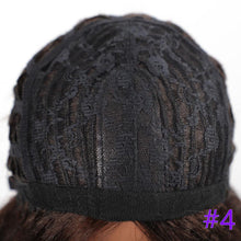 将图片加载到图库查看器,Long Kinky Straight Synthetic Wigs for Black Women Black Brown Blonde Ginger Red White Hair Afro Wigs Synthetic Hair Wigs For Black Women Cosplay Wigs For Women