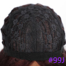 将图片加载到图库查看器,Long Kinky Straight Synthetic Wigs for Black Women Black Brown Blonde Ginger Red White Hair Afro Wigs Synthetic Hair Wigs For Black Women Cosplay Wigs For Women