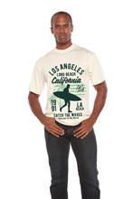 Load image into Gallery viewer, Los Angeles Men's Bamboo Viscose/Organic Cotton Short Sleeve Graphic T-Shirt