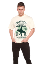 Load image into Gallery viewer, Los Angeles Men's Bamboo Viscose/Organic Cotton Short Sleeve Graphic T-Shirt