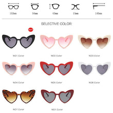 Load image into Gallery viewer, Love Heart Sunglasses For Women Eyewear For Women/Men Metal Eyeglasses Shades For Women