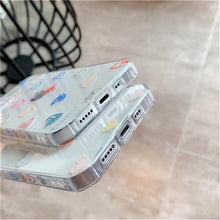 Load image into Gallery viewer, Love Heart Transparent Shockproof Phone Case For iPhone 12 11 Pro Max 7 8 Plus X XS Max XR Lens Protection Soft Cover Love Heart Pattern Soft Flexible Ultra-thin Shockproof Cover Women Girls Phone Case