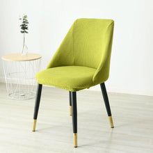 Load image into Gallery viewer, Low-inclined Armrest and Arc Back Chair Cover Washable Removable Seat Cover Polar Fleece Hotel Home Banquet Spandex Stretch Spandex Removable Washable Anti-dust Seat Slipcover Protector For Hotel Office Ceremony Banquet Wedding Party