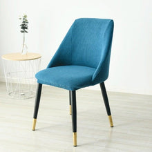 Load image into Gallery viewer, Low-inclined Armrest and Arc Back Chair Cover Washable Removable Seat Cover Polar Fleece Hotel Home Banquet Spandex Stretch Spandex Removable Washable Anti-dust Seat Slipcover Protector For Hotel Office Ceremony Banquet Wedding Party