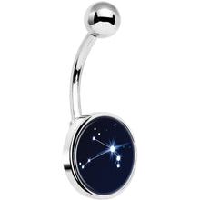 Load image into Gallery viewer, Zodiac Constellation Aries Belly Ring