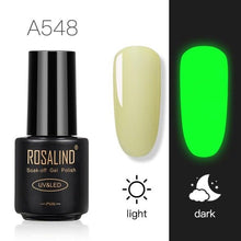将图片加载到图库查看器,Luminous Nail Gel Polish Neon Hybrid Varnish Manicure Permanent UV Reflective Nail Polish Gel For Women and Ladies in Modern New Fashion Design
