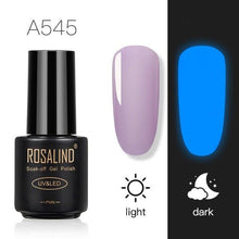 将图片加载到图库查看器,Luminous Nail Gel Polish Neon Hybrid Varnish Manicure Permanent UV Reflective Nail Polish Gel For Women and Ladies in Modern New Fashion Design