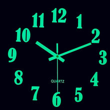 将图片加载到图库查看器,Luminous Wall Clock Silent Non-Ticking Quartz Wall Clocks Large Luminous Function Numbers and Hands Battery Operated Decorative Wall Clock for Office 12 Inch Wooden Silent Non-Ticking Kitchen Wall Clocks With Night Lights For Indoor/Outdoor Living Room