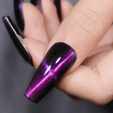 Load image into Gallery viewer, Luxury 5D Cat Magnetic Gel Nail Polish Black Chameleon UV Nail Gel Professional Manicure For Womens