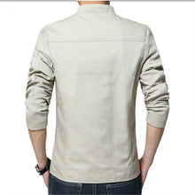 将图片加载到图库查看器,Luxury Black Mens Jacket Fashion Jacket Men Slim Fit Business Casual Male Jackets Warm Outdoor Men's Lightweight Cotton Jacket Elegant Slim Men Solid Color Clothing
