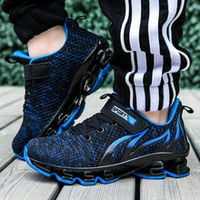 将图片加载到图库查看器,Luxury Boys Sneakers Kids Running Outdoor Children Sport Tennis Breathable Non-slip Sole Sneakers Outdoor Sport Walking Fashion Sneakers