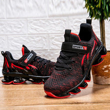 将图片加载到图库查看器,Luxury Boys Sneakers Kids Running Outdoor Children Sport Tennis Breathable Non-slip Sole Sneakers Outdoor Sport Walking Fashion Sneakers