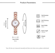 将图片加载到图库查看器,Luxury Bracelet Watches Set For Women Fashion Geometric Bangle Quartz Clock Wrist Watch With Quartz Movement Crystal Diamond Classic Fashion Romantic Jewelry Cuff Bracelet Set