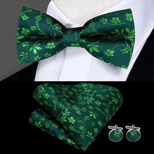 将图片加载到图库查看器,Luxury Butterfly Beige Silk Bow Ties For Men Gentlemens Cufflinks Set Elegant Design Wedding Party Bowties For Tuxedo Excellent Gift For Prom