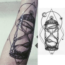 将图片加载到图库查看器,Luxury Colorful And Black Womens Tattoo Temporary Flower Waterproof Elegant Modern Tattoo For Shoulder
