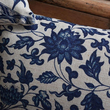 Load image into Gallery viewer, Luxury Decorative Throw Square Linen Pillowcase Blue And White Flower Bedroom Room Sofa Porcelain Printed Cushion Cover Decorative Sofa Throw Pillow Car Chair Home Decor Pillow Case Soft Design
