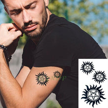 将图片加载到图库查看器,Luxury Different Waterproof Temporary Tattoo Sticker Snake Flower Fake Tattoo Body Art Adult Fashion Stickers For Womens Mens
