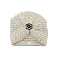 Load image into Gallery viewer, Luxury Fashion Ready To Wear Soft Cashmere Muslim Inner Hijab Caps Turban Cashmere Cross Elegant Wrap Head Hat Wool Lightweight Knitting Hijab Bonnet Cap For Women