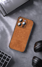 将图片加载到图库查看器,Luxury Full Protection Bumper Shockproof Business Leather Phone Case For iPhone 14 13 12 11 Pro Max Plus Cover Slim Leather Luxury PU Flexible Bumper Non-Slip Grip Shockproof Full Body Protective Cover