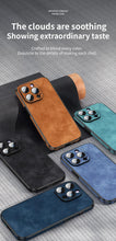 将图片加载到图库查看器,Luxury Full Protection Bumper Shockproof Business Leather Phone Case For iPhone 14 13 12 11 Pro Max Plus Cover Slim Leather Luxury PU Flexible Bumper Non-Slip Grip Shockproof Full Body Protective Cover