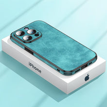 将图片加载到图库查看器,Luxury Full Protection Bumper Shockproof Business Leather Phone Case For iPhone 14 13 12 11 Pro Max Plus Cover Slim Leather Luxury PU Flexible Bumper Non-Slip Grip Shockproof Full Body Protective Cover
