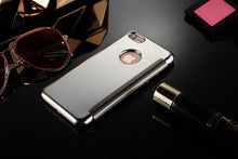 Load image into Gallery viewer, Luxury iphone Flip Case iphone 11 12 13 14 Cover Clear View Windows Mirror Magnetized Simple Closure Unique Flip Phone Stylish Case For iPhone